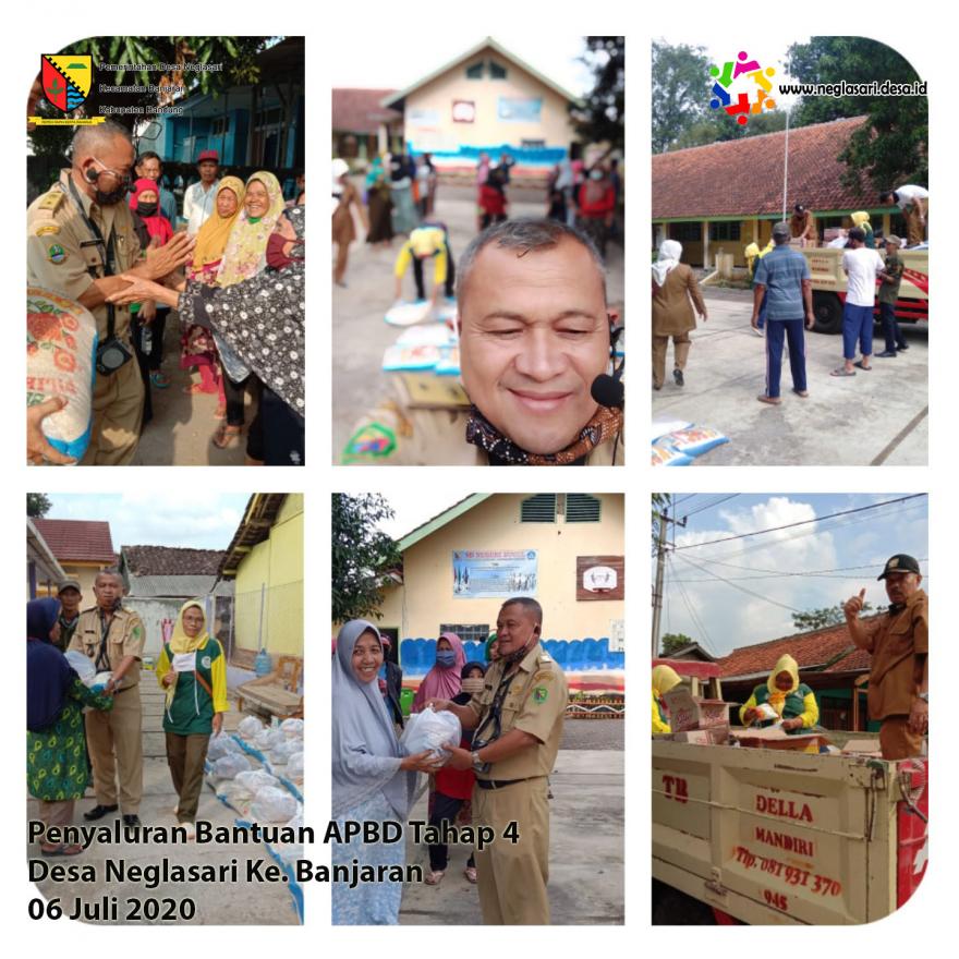 PENYALURAN BANTUAN APBD TAHAP 4